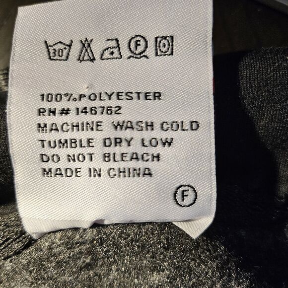 Dimco Apparel Size XL Navy Pier Chicago Sweatshirt Hoodie Gray Black Polyester - Picture 4 of 5